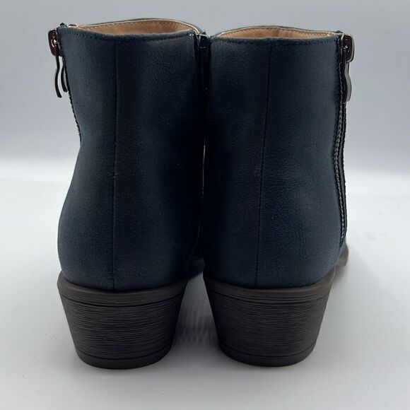 Journee Collection Jayda Navy 8.5 - Picture 5 of 5